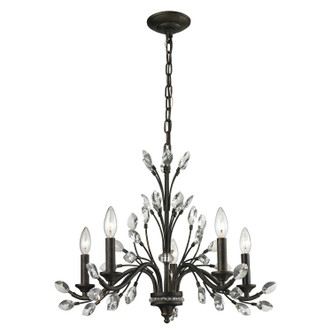 ELK Home - 11775/5 - Five Light Chandelier - Crystal Branches - Burnt Bronze ELK Home - 11775/5 - Five Light Chandelier - Crystal Branches - Burnt Bronze