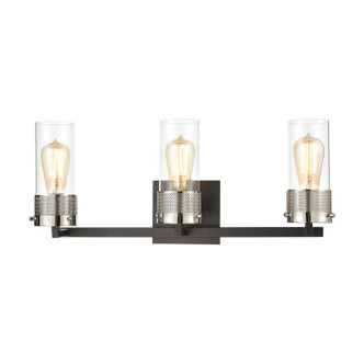 ELK Home - 12142/3 - Three Light Vanity - Bergenline - Matte Black ELK Home - 12142/3 - Three Light Vanity - Bergenline - Matte Black