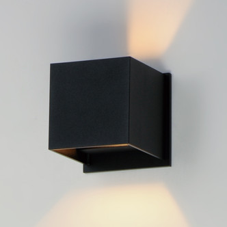 Alumilux Cube LED Outdoor Wall Sconce (E41308-BK)