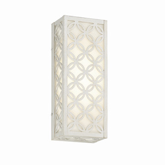 Clover LED Outdoor Wall Sconce in Aged silver (40-42698-024) Clover LED Outdoor Wall Sconce in Aged silver (40-42698-024)