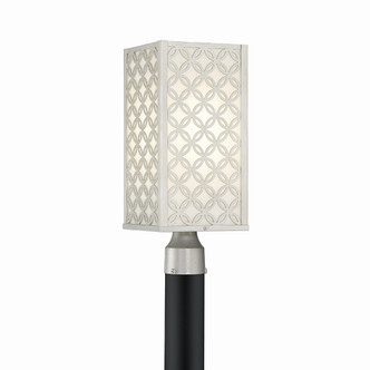 Eurofase - 42700-025 - LED Post Mount - Clover - Aged silver Eurofase - 42700-025 - LED Post Mount - Clover - Aged silver