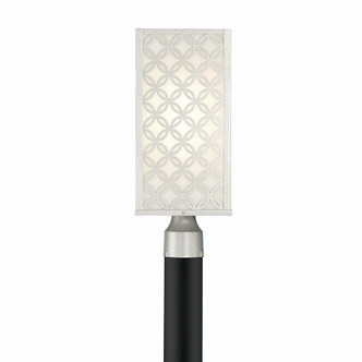 Clover LED Post Mount in Aged silver (40-42700-025) Clover LED Post Mount in Aged silver (40-42700-025)