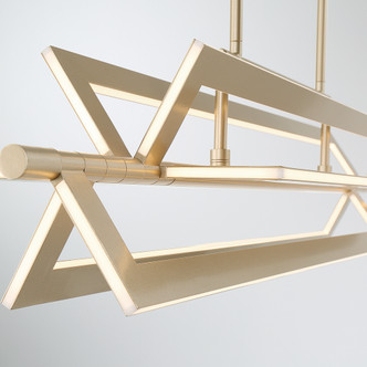 Livra LED Chandelier in Gold (40-44077-020) Livra LED Chandelier in Gold (40-44077-020)