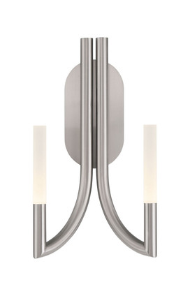 Eurofase - 49009-026 - Two Light Wall Sconce - Nickel Eurofase - 49009-026 - Two Light Wall Sconce - Nickel