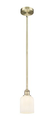 manufacturer_finish:Antique Brass|manufacturer_glass:Gloss White Bridal Veil|light_output:Unspecified|color_temperature:Unspecified|cri:Unspecified