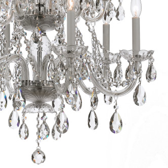 Traditional Crystal 12 Light Chandelier (1137-CH-CL-S) Traditional Crystal 12 Light Chandelier (1137-CH-CL-S)