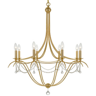 Metro Eight Light Chandelier (428-GA)