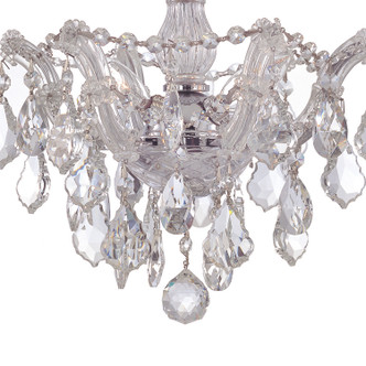 Maria Theresa Three Light Semi Flush Mount (4430-CH-CL-MWP) Maria Theresa Three Light Semi Flush Mount (4430-CH-CL-MWP)