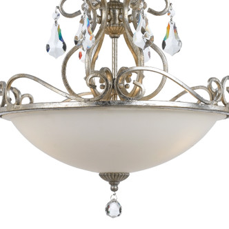 Ashton Three Light Semi Flush Mount (5010-OS-CL-MWP) Ashton Three Light Semi Flush Mount (5010-OS-CL-MWP)