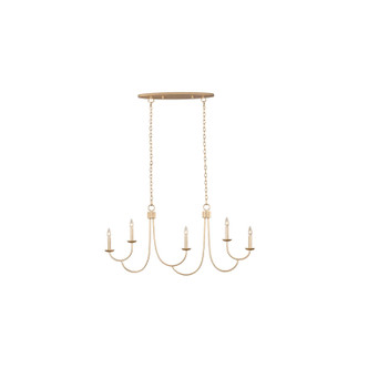 Kalco - 511760MG - Five Light Island Pendant - Kiera - Modern Gold Kalco - 511760MG - Five Light Island Pendant - Kiera - Modern Gold