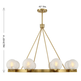 Darien Eight Light Chandelier (1-1015-8-322) Darien Eight Light Chandelier (1-1015-8-322)