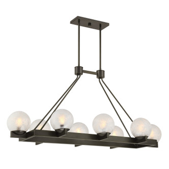 Savoy House - 1-1016-8-15 - Eight Light Linear Chandelier - Darien - Mediterranean Bronze Savoy House - 1-1016-8-15 - Eight Light Linear Chandelier - Darien - Mediterranean Bronze