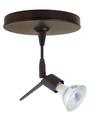 Besa - 1SP-QF3-BR - One Light Spotlight - Tipster - Bronze