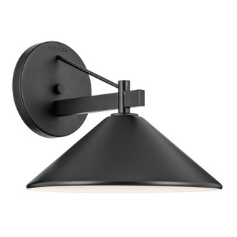 Kichler - 49061BK - One Light Outdoor Wall Mount - Ripley - Black Kichler - 49061BK - One Light Outdoor Wall Mount - Ripley - Black