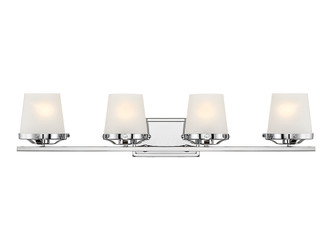 Lighting One E - V6-L8-5250-4-11 - Four Light Bathroom Vanity - Klein - Polished Chrome