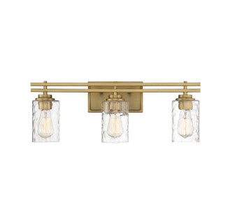 Lighting One E - V6-L8-6090-3-322 - Three Light Bathroom Vanity - Baxter - Warm Brass