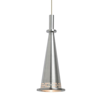 Besa - 1XC-PRINCECNSN-LED-SN - LED Pendant - Besa Prince Pendant - Satin Nickel Besa - 1XC-PRINCECNSN-LED-SN - LED Pendant - Besa Prince Pendant - Satin Nickel