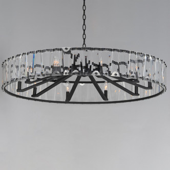 Odeon Ten Light Chandelier (21869BCBK)