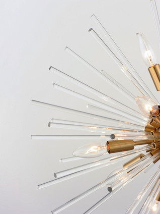 Polaris 16 Light Pendant (28668CLSBR)