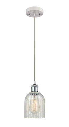 Innovations - 516-1P-WPC-G2511 - One Light Mini Pendant - Ballston - White Polished Chrome Innovations - 516-1P-WPC-G2511 - One Light Mini Pendant - Ballston - White Polished Chrome