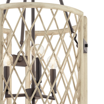 Oana Six Light Foyer Chandelier (52079WWW) Oana Six Light Foyer Chandelier (52079WWW)