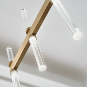 Sycara LED Linear Chandelier (52670CPZ)