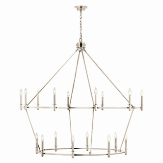 Carrick 18 Light Chandelier (52708PN)