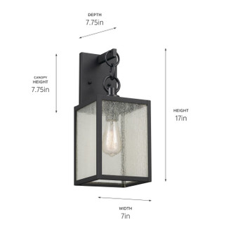 Lahden One Light Outdoor Wall Mount (59006BKT) Lahden One Light Outdoor Wall Mount (59006BKT)