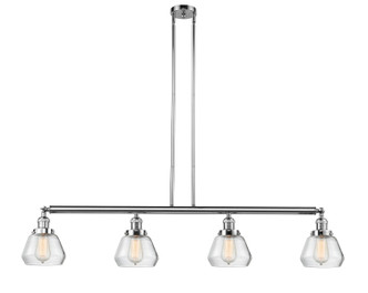 Innovations - 214-PC-G172 - Four Light Island Pendant - Franklin Restoration - Polished Chrome Innovations - 214-PC-G172 - Four Light Island Pendant - Franklin Restoration - Polished Chrome