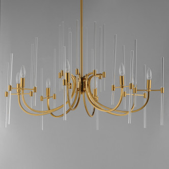 Divine Eight Light Chandelier (38408CLHR)