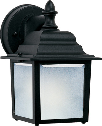 Maxim - 66924BK - LED Outdoor Wall Sconce - Builder Cast LED E26 - Black Maxim - 66924BK - LED Outdoor Wall Sconce - Builder Cast LED E26 - Black