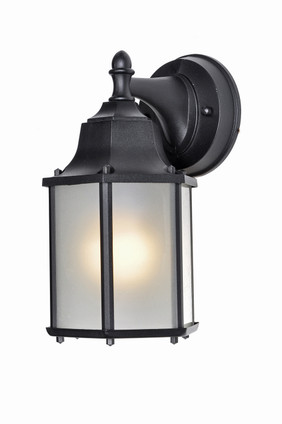 Maxim - 66926BK - LED Outdoor Wall Sconce - Builder Cast LED E26 - Black Maxim - 66926BK - LED Outdoor Wall Sconce - Builder Cast LED E26 - Black