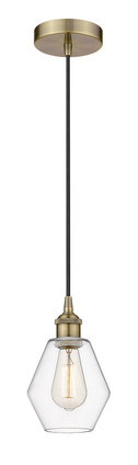 manufacturer_finish:Antique Brass|manufacturer_glass:Clear Cindyrella 6|light_output:220.00lm|color_temperature:2200K|cri:99