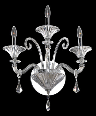 Allegri - 026921-010-FR001 - Three Light Wall Bracket - Chauvet - Chrome Allegri - 026921-010-FR001 - Three Light Wall Bracket - Chauvet - Chrome