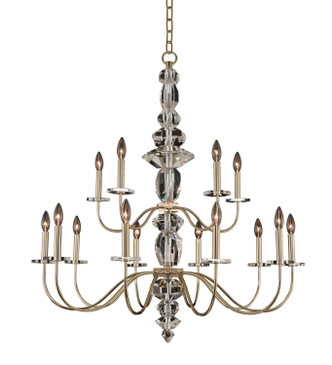 Allegri - 031252-041-FR001 - 15 Light Chandelier - Bolivar - Champagne Gold Allegri - 031252-041-FR001 - 15 Light Chandelier - Bolivar - Champagne Gold