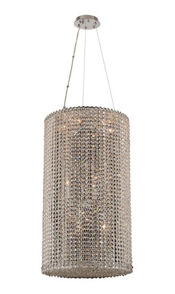 Allegri - 032050-010-FR001 - 12 Light Foyer Pendant - Torre - Chrome Allegri - 032050-010-FR001 - 12 Light Foyer Pendant - Torre - Chrome