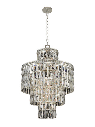 Allegri - 033251-014-FR001 - 13 Light Pendant - Kasturi - Silver