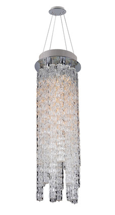 Allegri - 11136-010 - Three Light Convertible Pendant - Flush Mount - Botticelli - Chrome Allegri - 11136-010 - Three Light Convertible Pendant - Flush Mount - Botticelli - Chrome