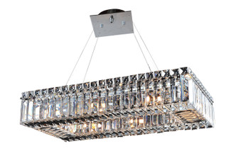 Allegri - 11707-010-FR001 - Eight Light Pendant - Baguette - Chrome Allegri - 11707-010-FR001 - Eight Light Pendant - Baguette - Chrome