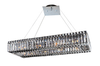 Allegri - 11708-010-FR001 - Ten Light Pendant - Baguette - Chrome Allegri - 11708-010-FR001 - Ten Light Pendant - Baguette - Chrome