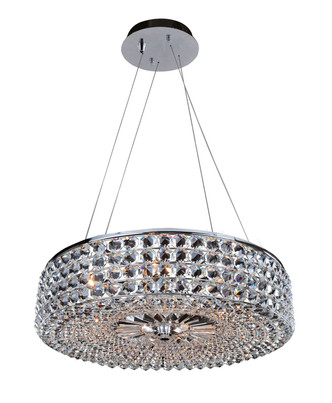 Allegri - 11752-010-FR001 - Six Light Pendant - Arche - Chrome