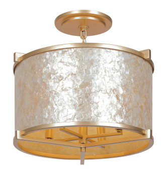 Metropolitan - N1934-760 - Four Light Semi Flush Mount - Sommers Bend - Fawn Gold Metropolitan - N1934-760 - Four Light Semi Flush Mount - Sommers Bend - Fawn Gold