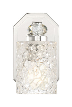 Crystal Kay One Light Bath Vanity (2611-77) Crystal Kay One Light Bath Vanity (2611-77)