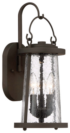 Minka-Lavery - 71222-143 - Three Light Outdoor Wall Mount - Haverford Grove - Oil Rubbed Bronze Minka-Lavery - 71222-143 - Three Light Outdoor Wall Mount - Haverford Grove - Oil Rubbed Bronze