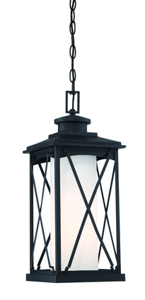 Minka-Lavery - 72684-66 - One Light Chain Hung Outdoor - Lansdale - Matte Black Minka-Lavery - 72684-66 - One Light Chain Hung Outdoor - Lansdale - Matte Black