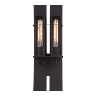 Eurofase - 28054-016 - Two Light Outdoor Wall Sconce - Muller - Bronze Eurofase - 28054-016 - Two Light Outdoor Wall Sconce - Muller - Bronze