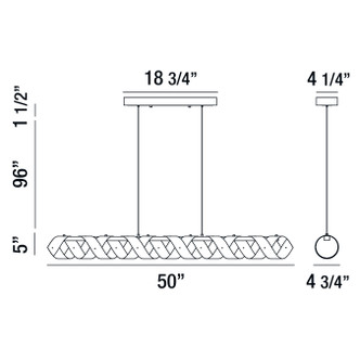 Banderia LED Chandelier (30083-011)