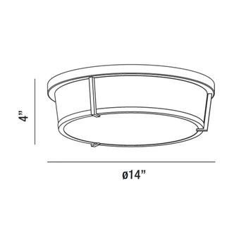 Java LED Flush Mount (30140-011) Java LED Flush Mount (30140-011)