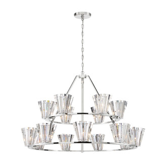 Eurofase - 38869-013 - 15 Light Chandelier - Ricca - Chrome Eurofase - 38869-013 - 15 Light Chandelier - Ricca - Chrome