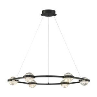 Eurofase - 39308-016 - LED Chandelier - Circolo - Black Eurofase - 39308-016 - LED Chandelier - Circolo - Black